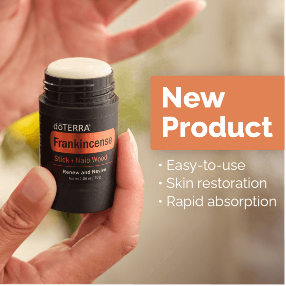 Frankincense Stick + Naio Wood is your new favorite way to apply Frankincense essential oil topically.